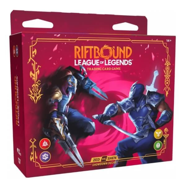 Riftbound TCG League of Legends: S04 Vendetta Showdown Zed vs Shen Deck