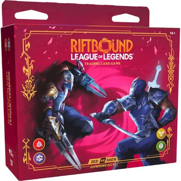 Riftbound TCG League of Legends: S04 Vendetta Showdown Zed vs Shen Deck