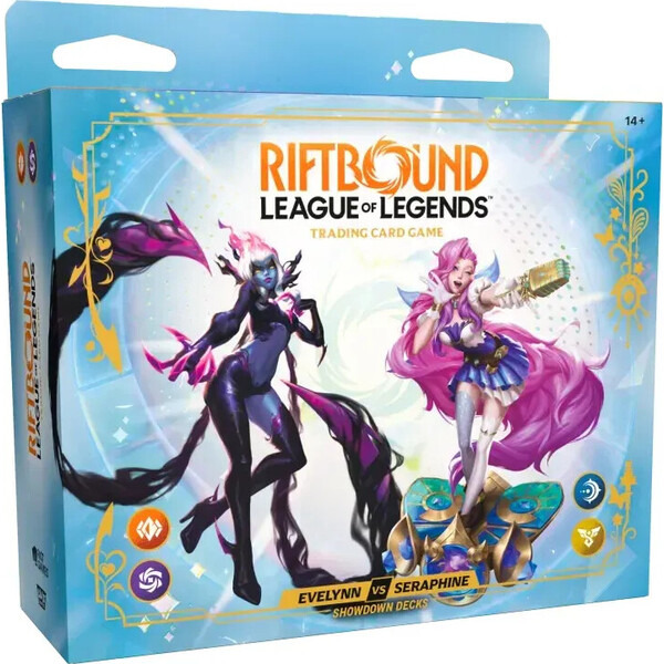 Riftbound TCG League of Legends: S05 Radiance Showdown Evelynn vs Seraphine Deck