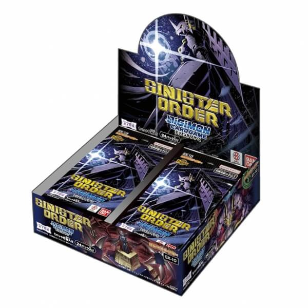 Digimon Card Game - Sinister Order EX-10 Extra Booster Box (24 boosterů)