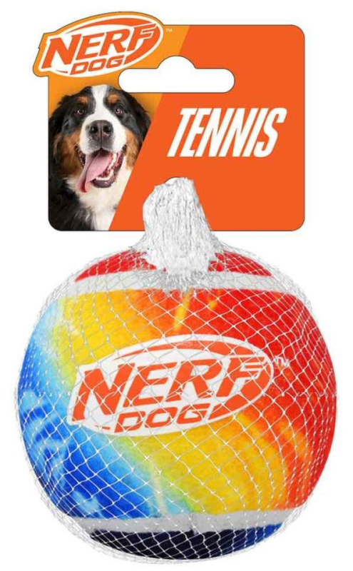 NERF DOG Hračka pro psy tenisový míček bez pískadla 10 cm