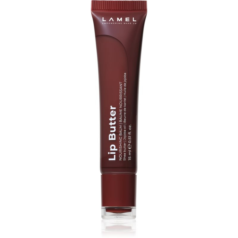 LAMEL Lip Butter tónovací balzám na rty odstín 03 Brown Sugar 15 ml