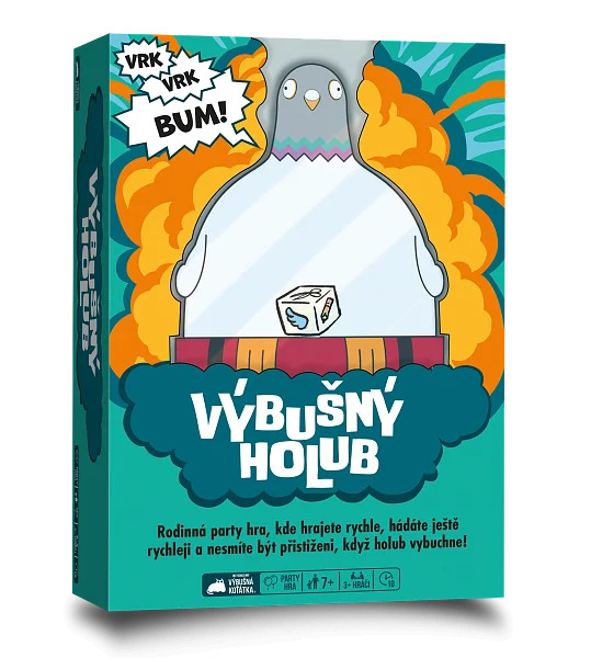 Výbušný holub Asmodee Blackfire