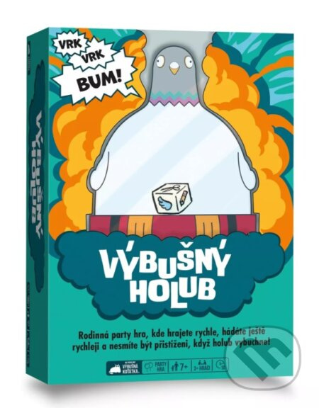 Výbušný holub Asmodee Blackfire