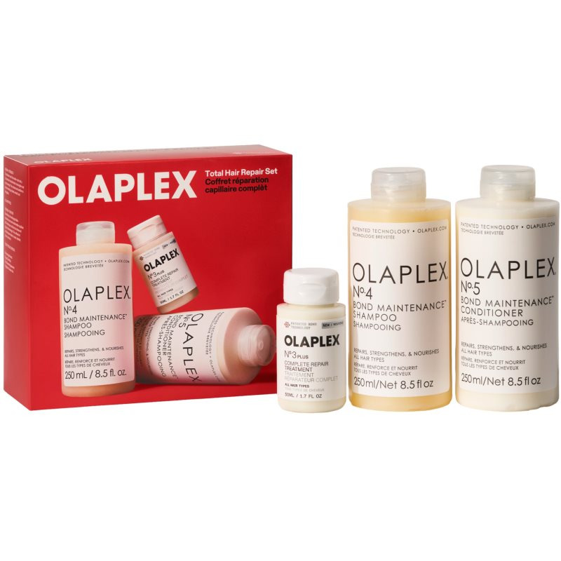 Olaplex Total Hair Repair Holiday Set dárková sada pro poškozené vlasy