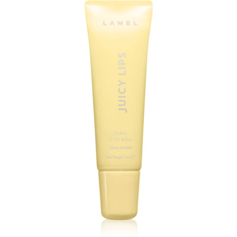 LAMEL Juicy Lips lesklý balzám na rty odstín 01 Piña Colada 7 ml