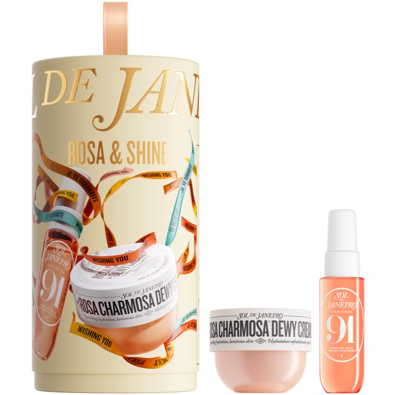 Sol de Janeiro Rosa & Shine dárková sada pro ženy