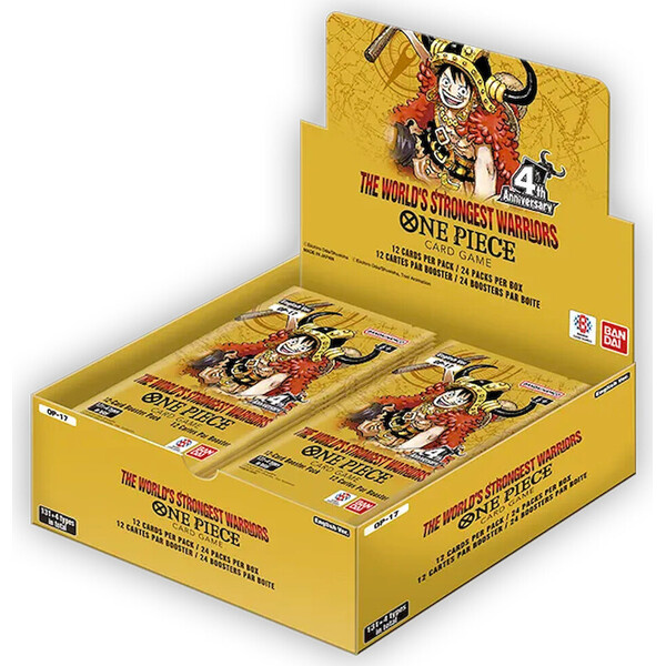 One Piece TCG: OP17 The World's Strongest Warriors Booster Box