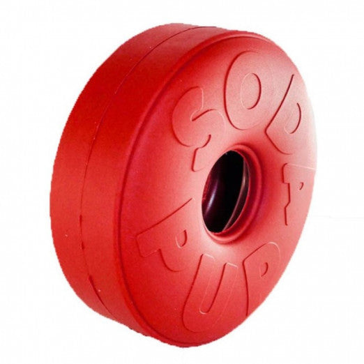 SodaPup Life Saver plnící hračka - červená 10,8 cm x 3,8 cm