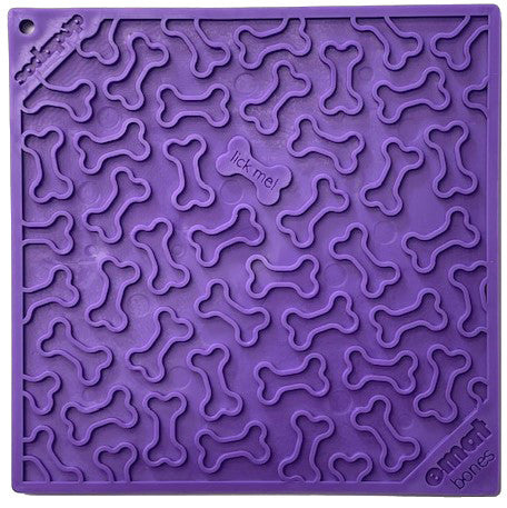 SodaPup Lízací podložka kostičky, fialová