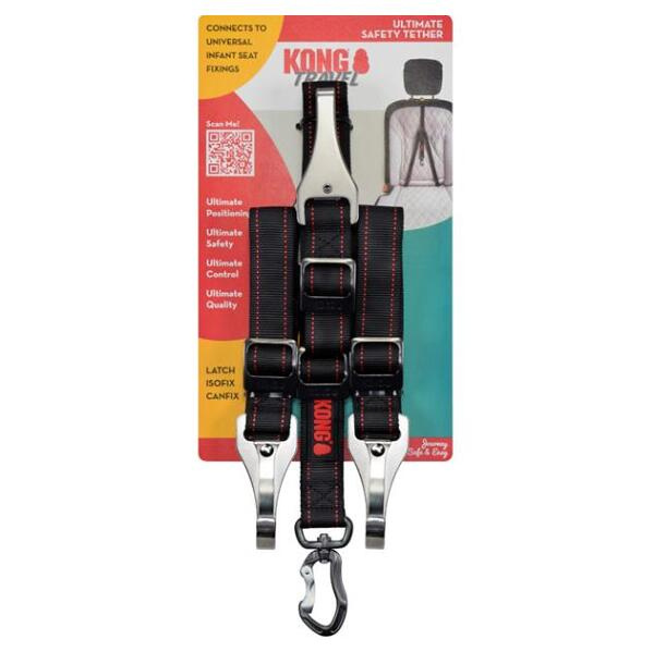 Bezpečnostní pás pro psa Ultimate Isofix Kong 1 ks