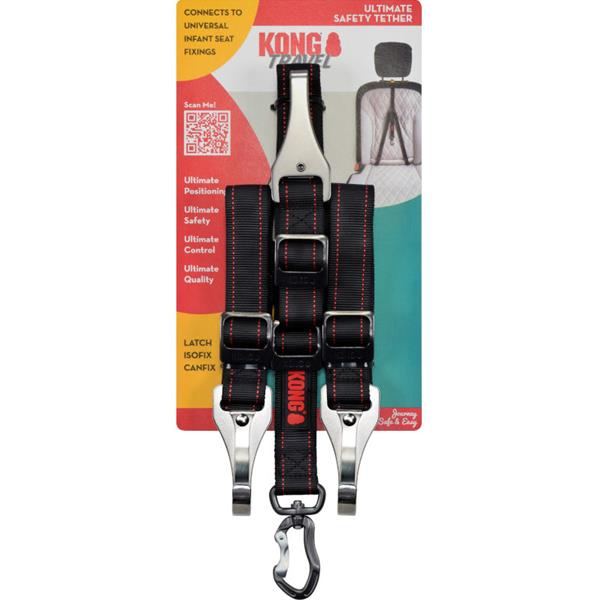 Bezpečnostní pás pro psa Ultimate Isofix Kong 1 ks