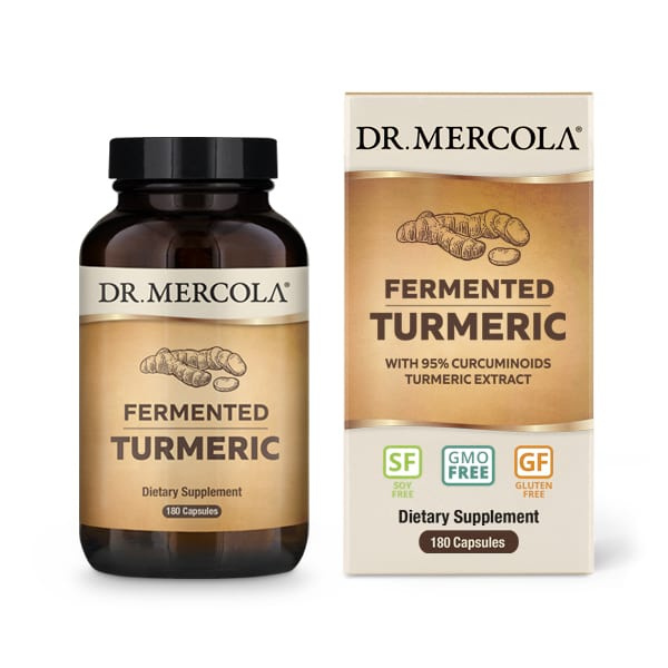 BIO Fermentovaná Kurkuma - 180 kapslí (DR. MERCOLA) DRM19
