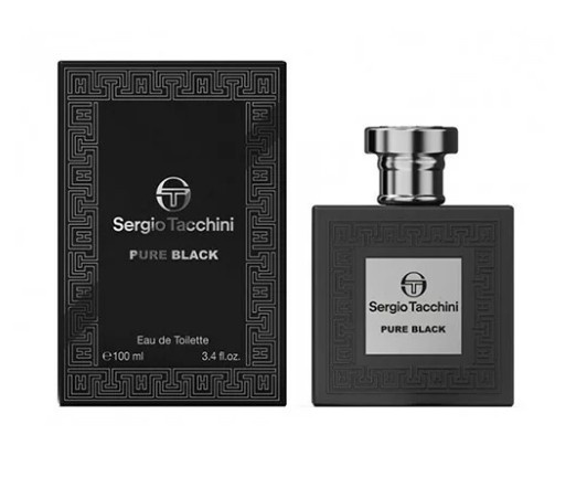 Sergio Tacchini Pure Black toaletní voda pro muže 100 ml