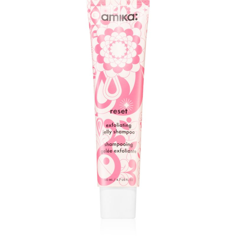 amika Reset čisticí detoxikační šampon s peelingovým efektem 140 ml