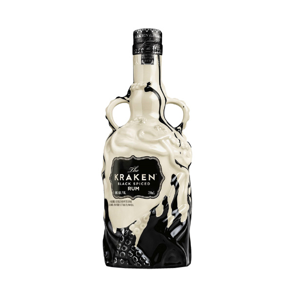 Kraken Ceramic Black White 40% 0,7l (holá lahev)