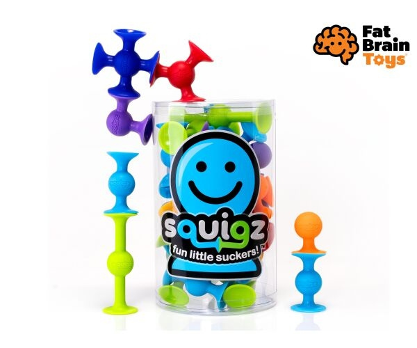 Fat Brain zábavné přísavky Squigz starter pack 22 ks