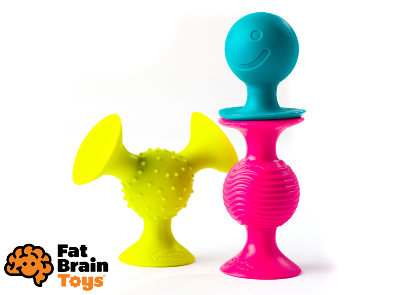Fat Brain Chrastítka pipSquigz 3ks