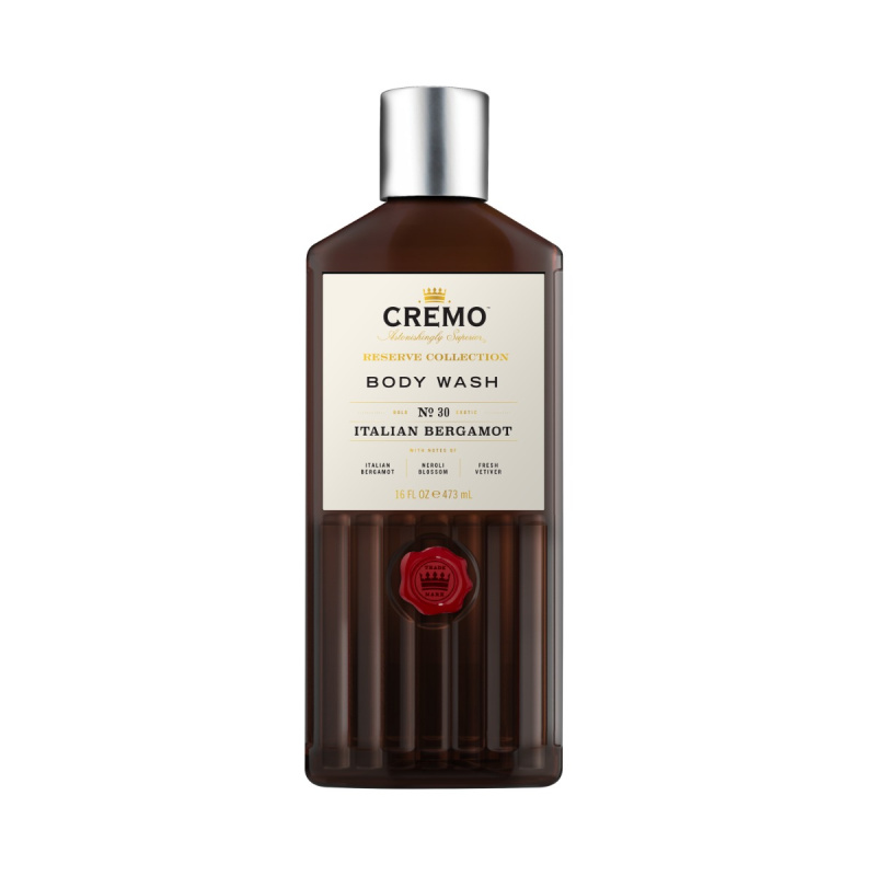 Cremo Italian Bergamot sprchový gel pro muže 473 ml