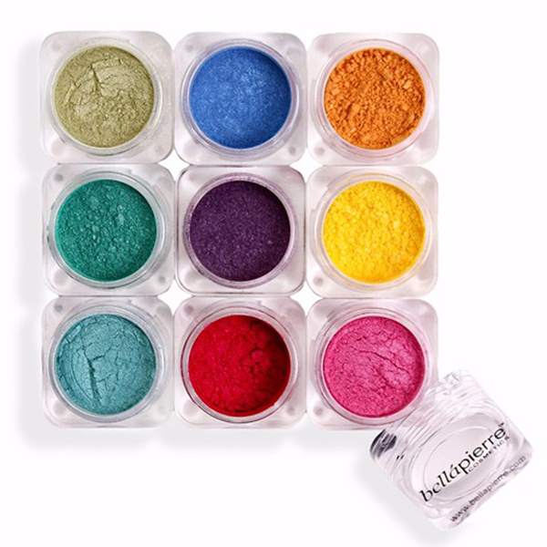 BELLÁPIERRE Sada 9 Shimmer prášků Odstín 06 - Iris
