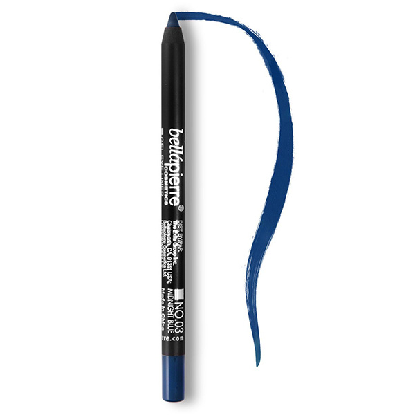 BELLÁPIERRE Voděodolná gelová tužka na oči Odstín 03 - Midnight Blue, 1,8g