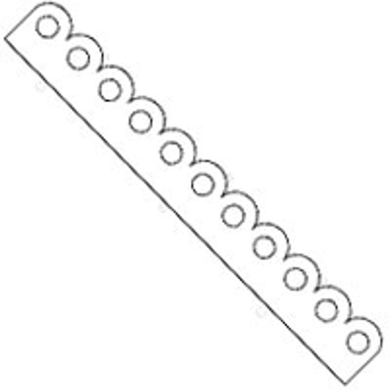Woodware Šablona, 30 cm - Bordura kruhové šídlo