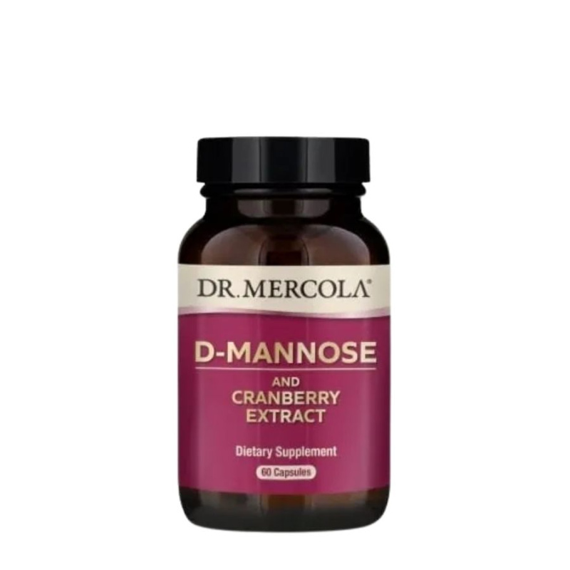 D- manóza a extrakt z brusinek - 60 kapslí (DR. MERCOLA) DRM20
