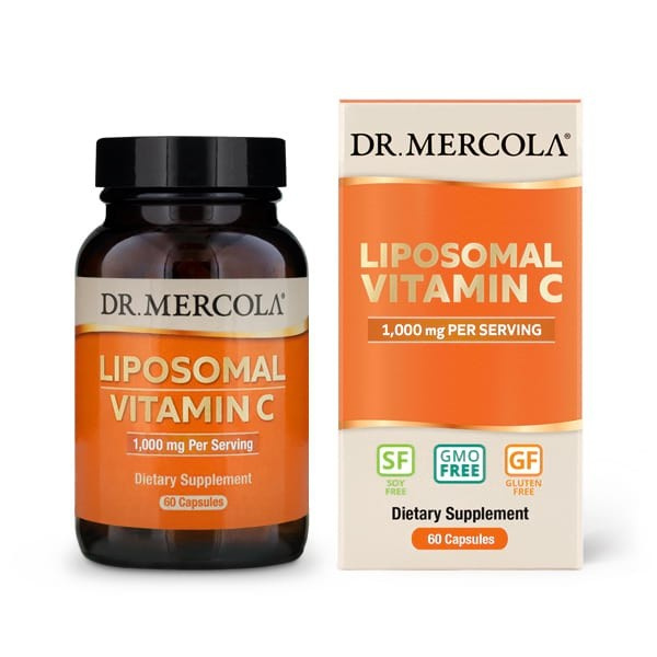Liposomální vitamín C - 60 kapslí (DR. MERCOLA) DRM1