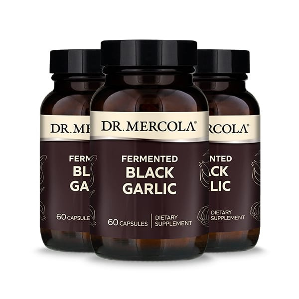 Fermentovaný černý česnek - 60 kapslí (DR. MERCOLA) DRM10