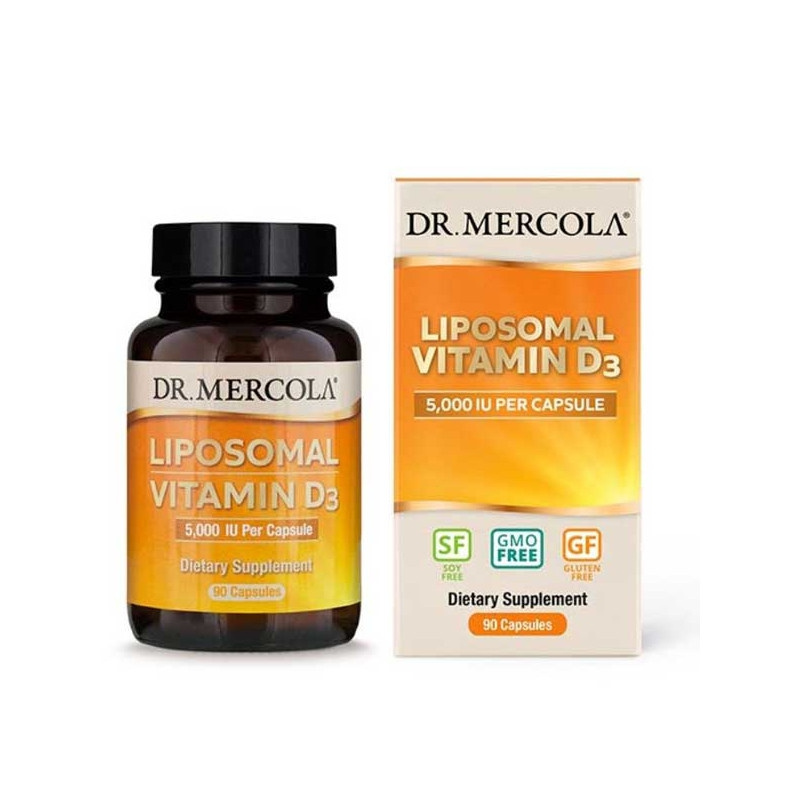 LIPOSOMÁLNÍ VITAMÍN D3 (5000IU) - KAPSLE (DR. MERCOLA) - 30 kapslí DRM3