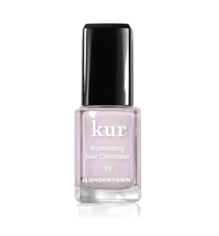 LONDONTOWN Kur Illuminating Nail Concealer rozjasňující lak na nehty odstín Pink 12 ml