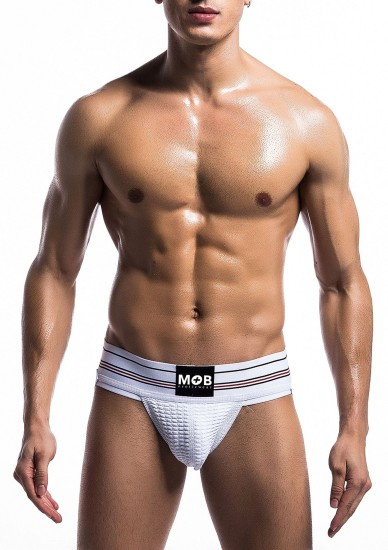 MOB Eroticwear Fetish Classic Wide Jockstrap S