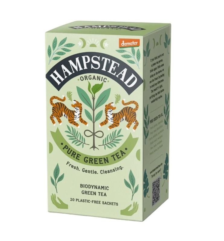 Zelený čaj Hampstead - bio, 20 ks