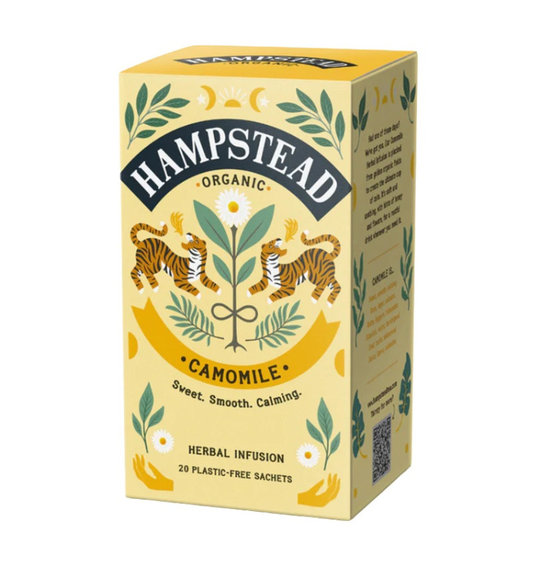 Bylinný čaj Hampstead - heřmánkový, bio, 20 x 1,25 g