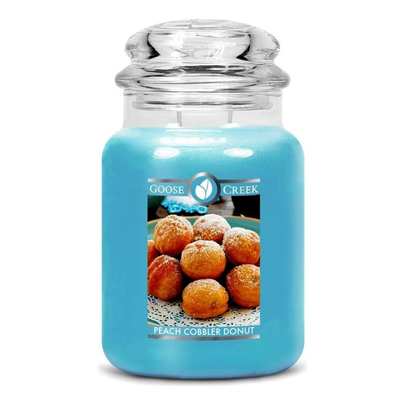 Goose Creek - Broskvový donut  Svíčka ve skle 680 g