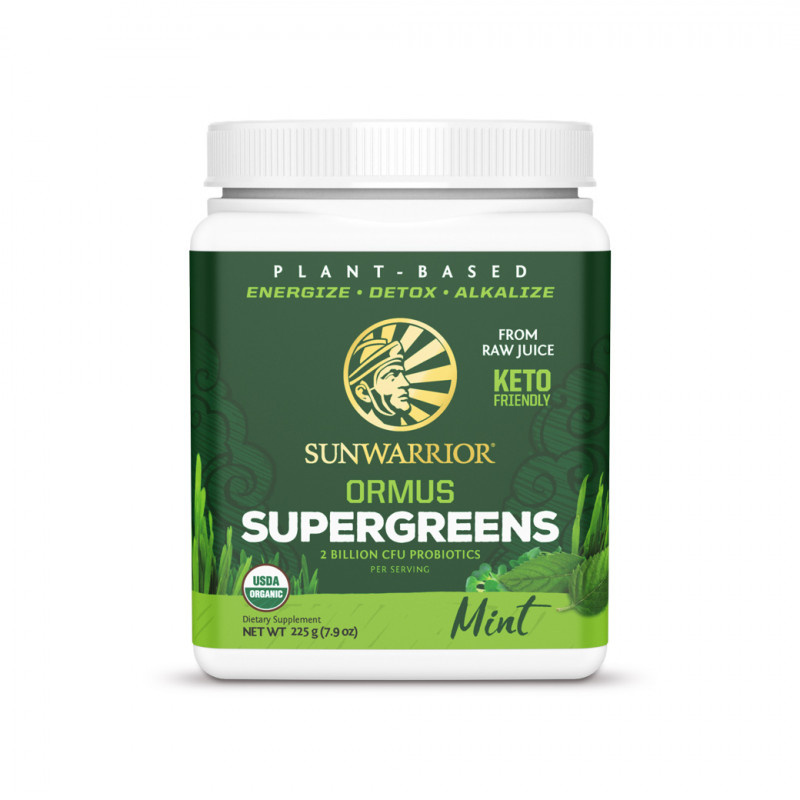 Sunwarrior Ormus Super Greens 225g - mint