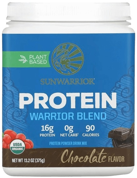 Sunwarrior Protein Warrior Blend 375g - berry