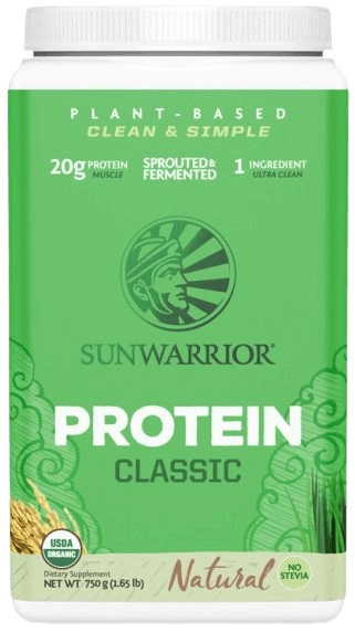 Sunwarrior Protein Classic 750 g - bez příchuti