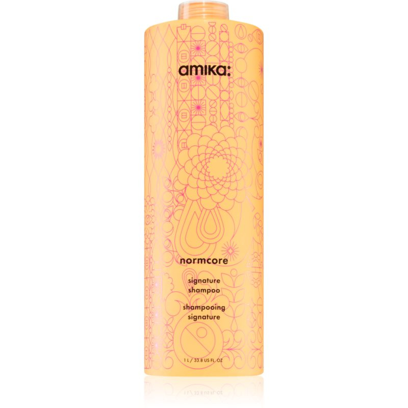 amika Normcore Signature Shampoo jemný šampon pro všechny typy vlasů 1000 ml