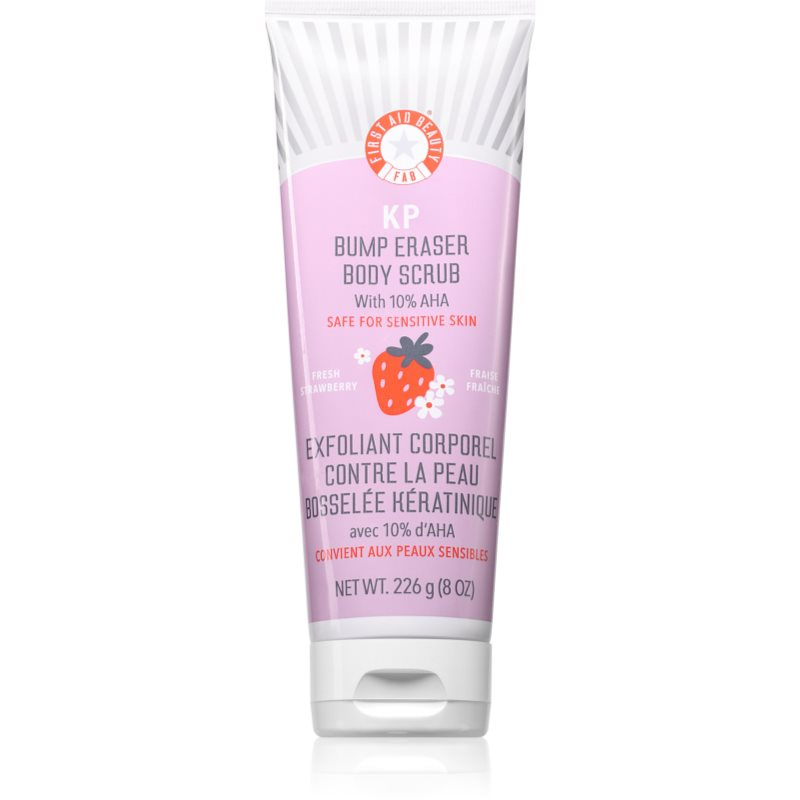 First Aid Beauty KP vyhlazující tělový peeling s AHA kyselinami 226 g