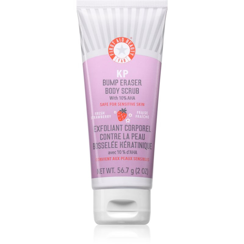 First Aid Beauty KP vyhlazující tělový peeling s AHA kyselinami 56.7 g