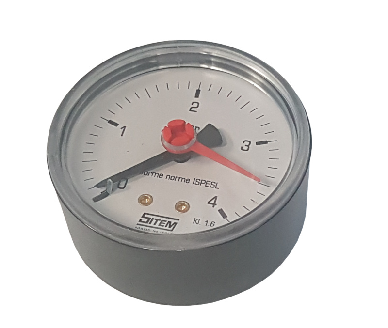 Manometr zadní 50 mm 1/4" 0–10 bar