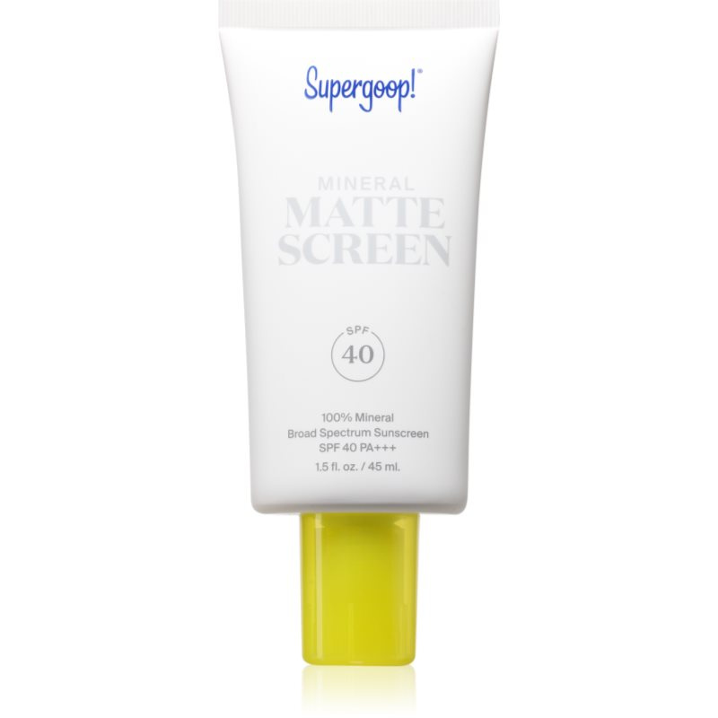 Supergoop! Mattescreen minerální krém SPF 40 45 ml