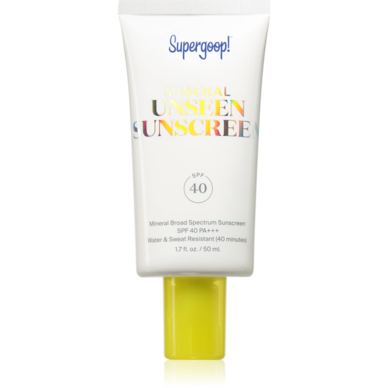 Supergoop! Mineral Unseen Sunscreen minerální krém na opalování SPF 40 50 ml