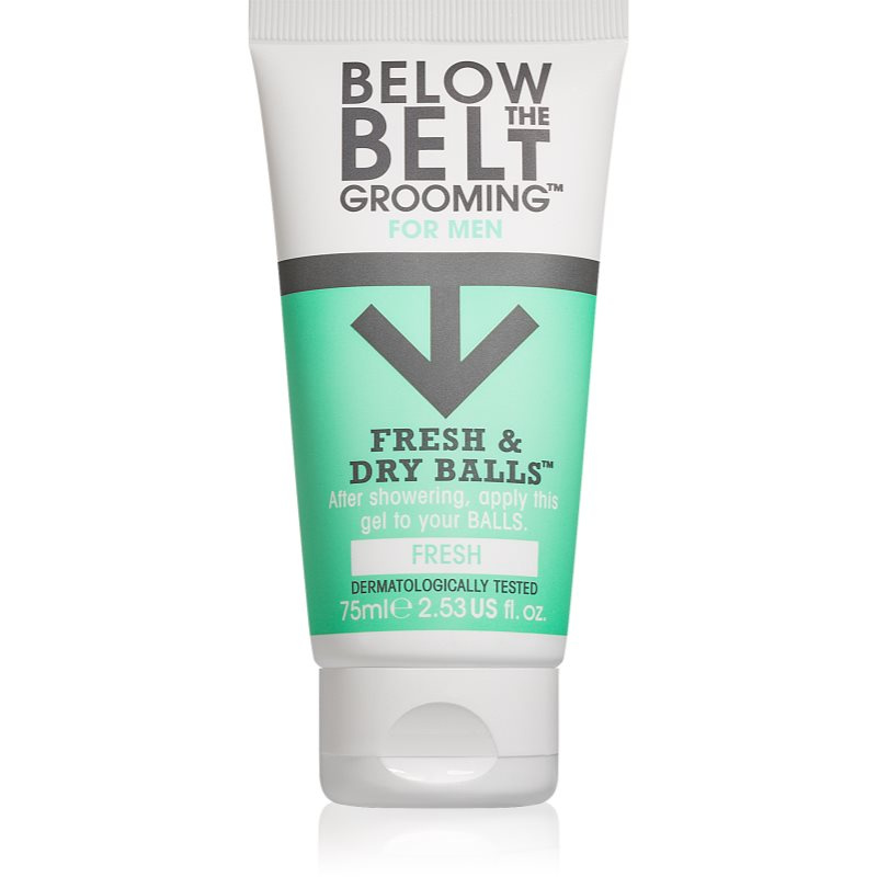 Below The Belt Grooming Podpásový gel- Fresh, 75ml