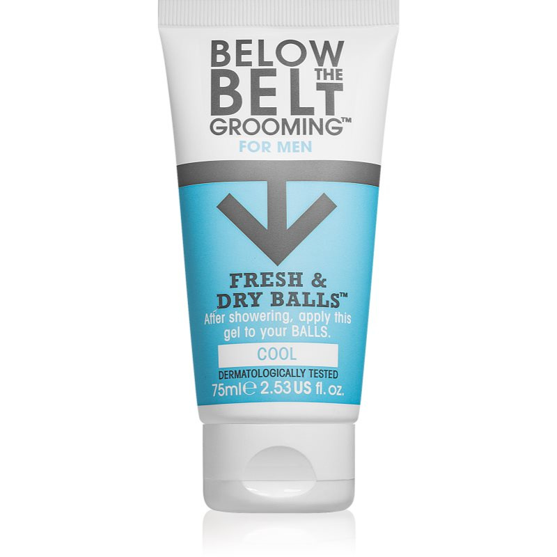 Below the Belt Grooming Cool Intimate Gel gel na intimní partie pro muže 75 ml