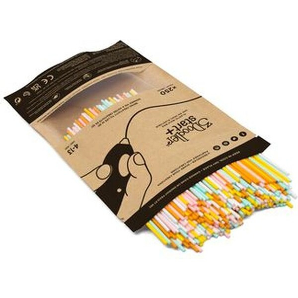 3Doodler náplň ECO-PCL pro 3D pero Start+ 250 ks - bílá, mint, oranžová, žlutá