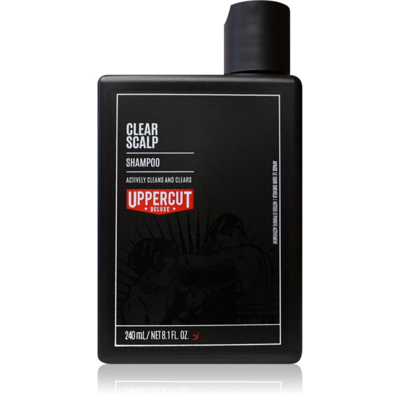 Uppercut Deluxe Clear Scalp šampon proti lupům pro muže 240 ml