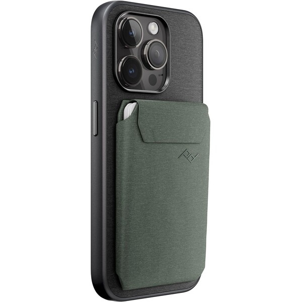 MagSafe peněženka Peak Design Slim Wallet - šalvějově zelená