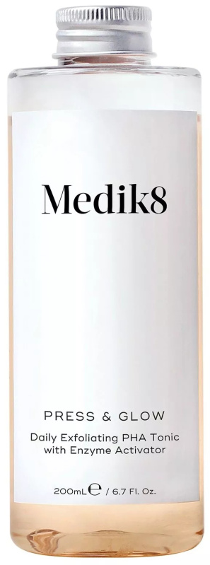 Medik8 Press & Glow exfoliační čisticí tonikum 200 ml